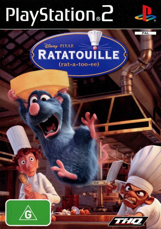 Ratatouille box art for Playstation 2